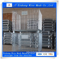 mesh box wire cage metal bin storage container